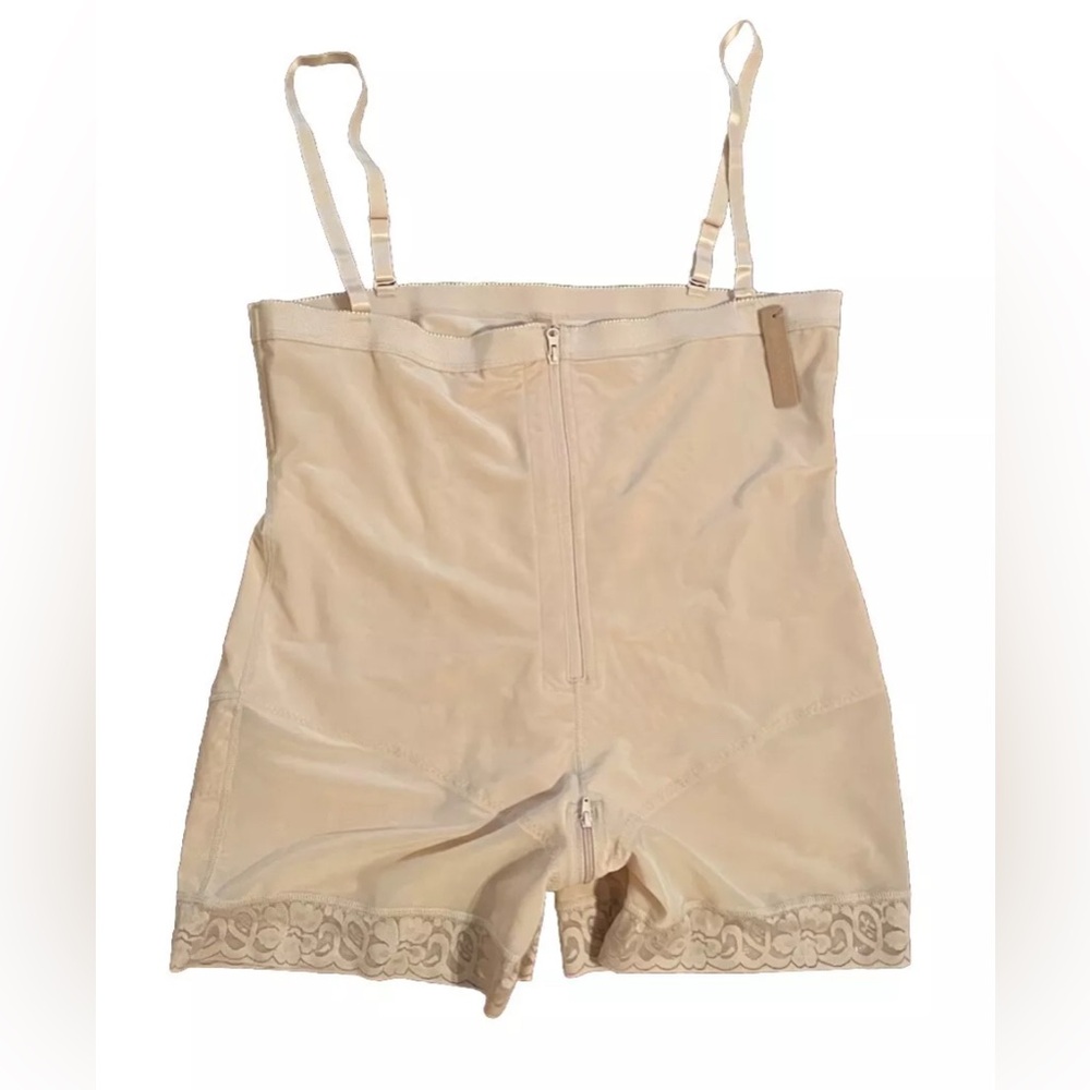 NWT SHAPELLX Shapewear Tummy Control Postpartum Butt Lifting Size 6XL BEIGE